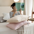 Almohada de poliéster ajustable de altura con capa de almohada lavable